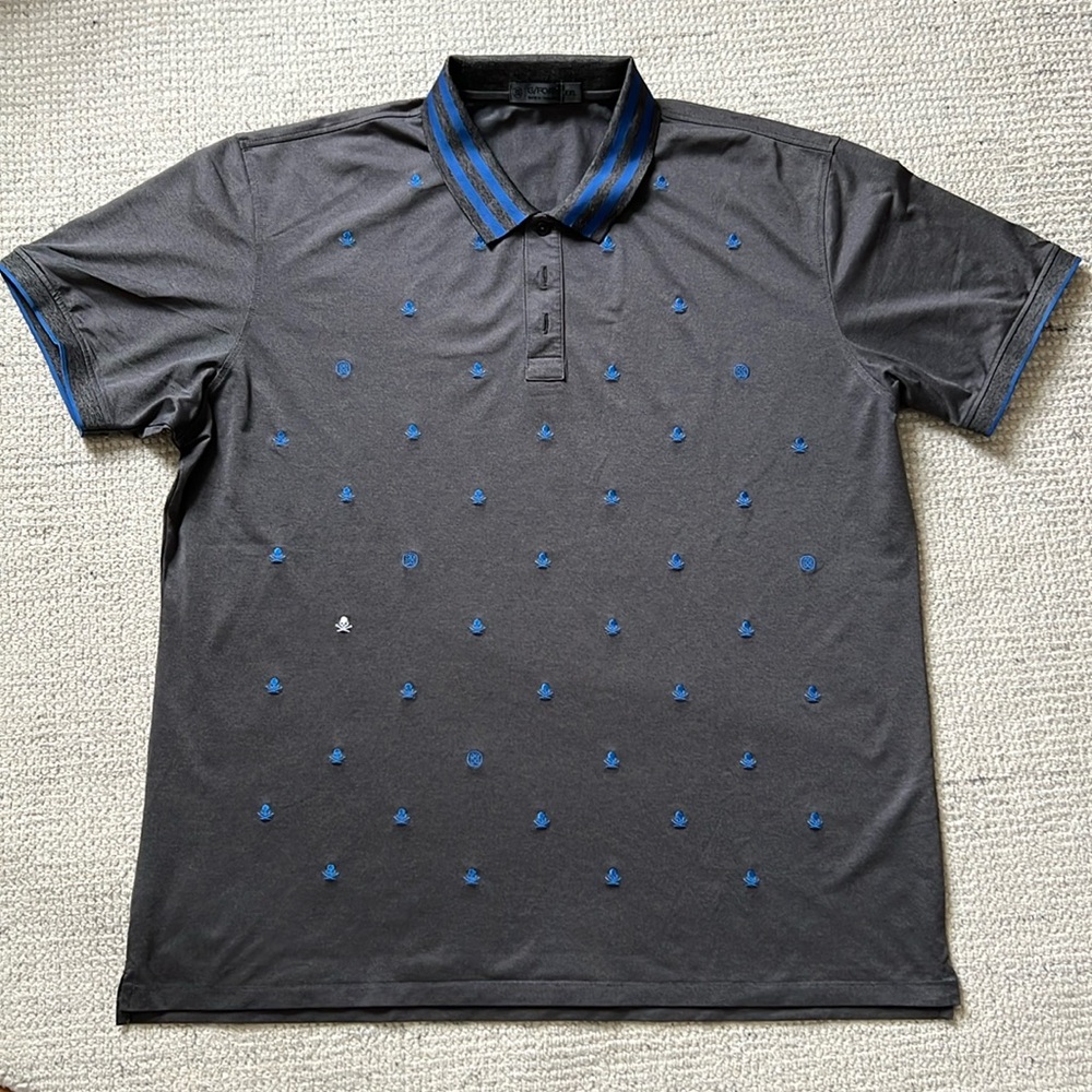Men's G/fore golf polo, xxl, like new